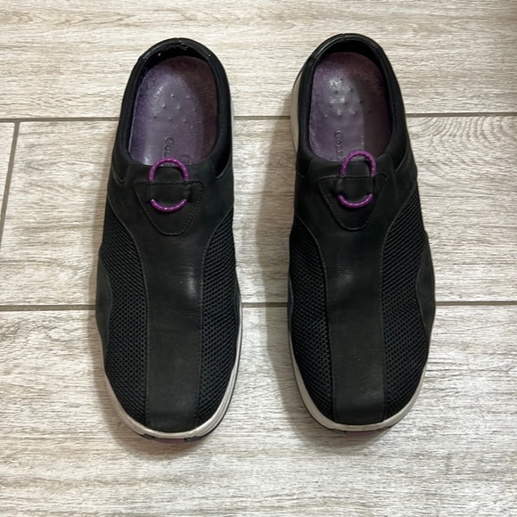 Cole Haan Nike Air Black Slip Ons-8.5B - Picture 1 of 8
